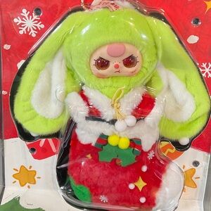 Baby Three - Good Night Baby 400% Plush Christmas Bunny LE Blind Box Edition